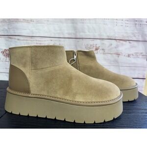 Women's Missy Faux Suede Boots with Memory Foam Insole - Wild Fable Size 8